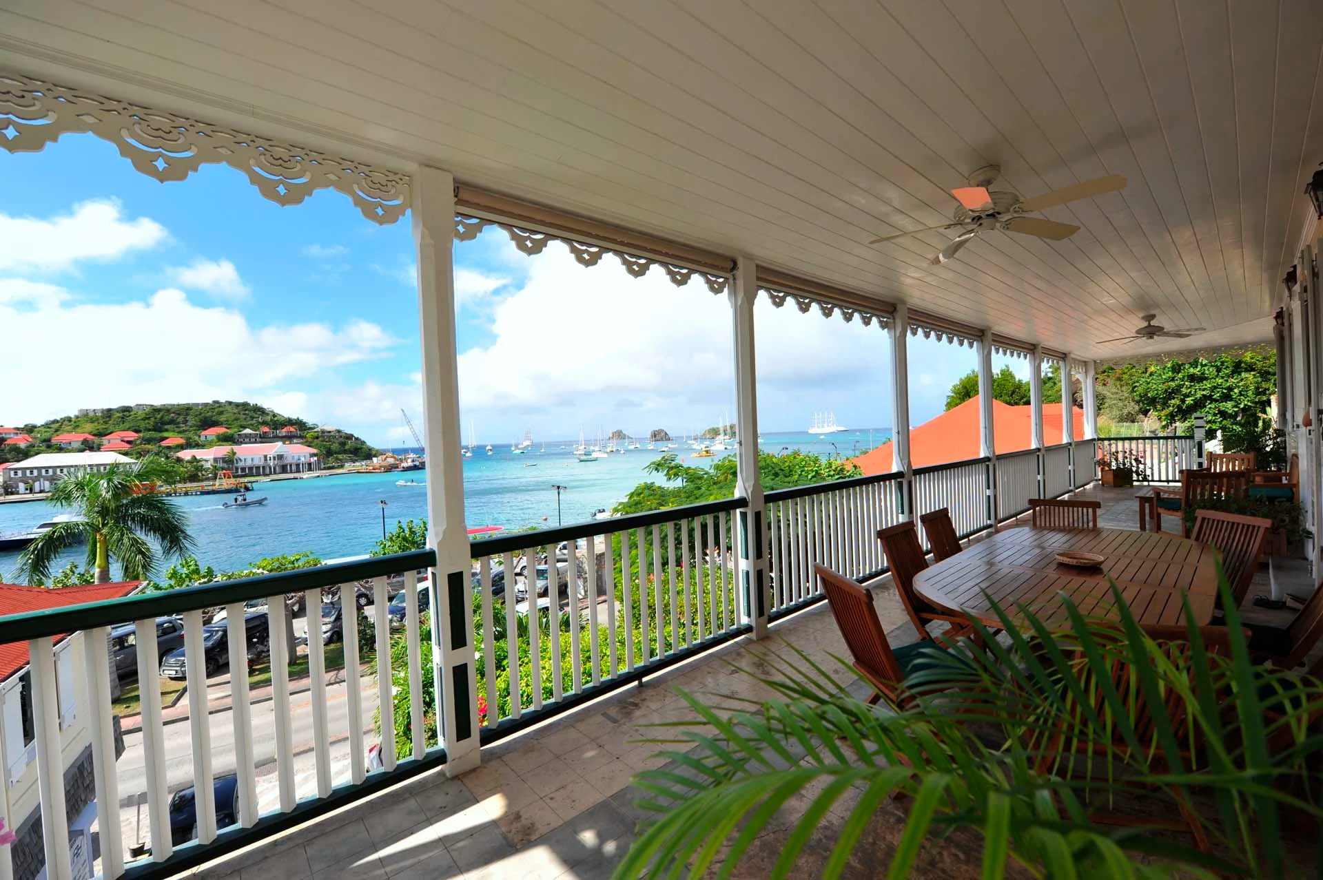 Terrace at Villa Vialenc in St Barts - St Barts luxury vacation rental