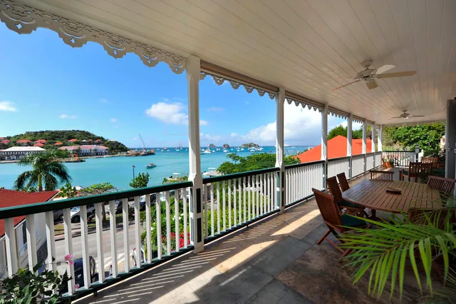Terrace at Villa Vialenc in St Barts - St. Barts Villa Rental