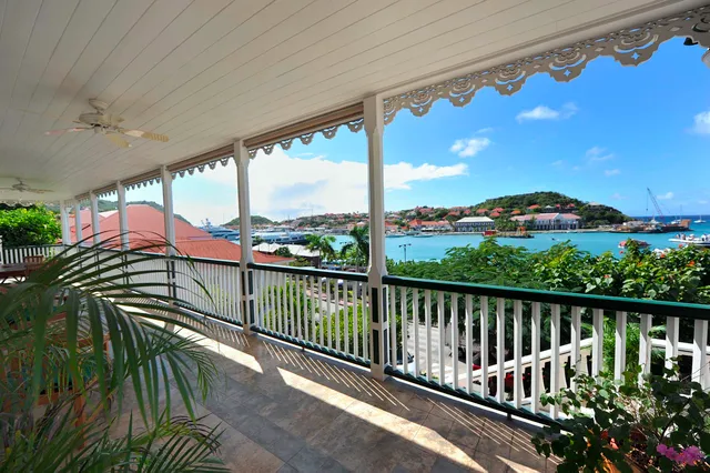Terrace at Villa Vialenc in St Barts - St. Barth Villa Rental