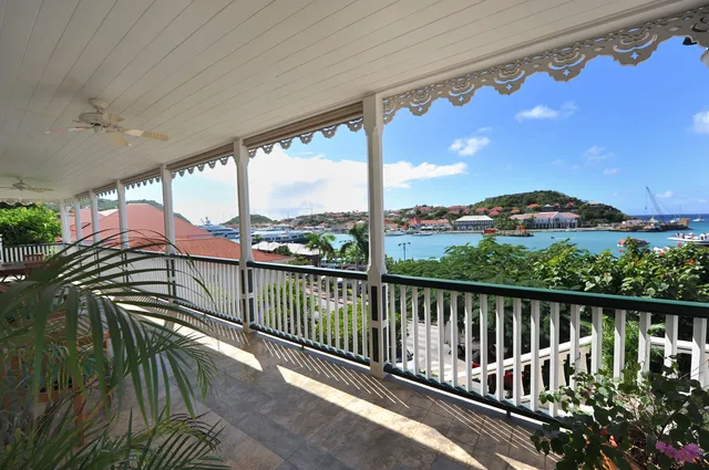 terrace at Villa Vialenc in St Barts - St. Barts Villa Rental