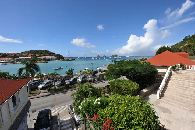 terrace at Villa Vialenc in St Barts - St. Barth Villa Rental