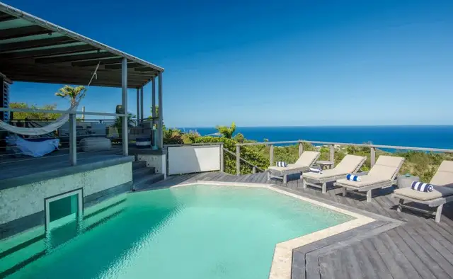 pool at Villa Villa K in St Barts - St. Barts Villa Rental