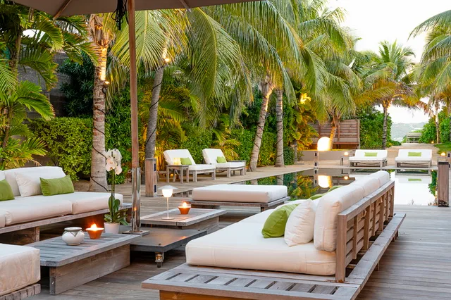 K - Outside living at Villa Villa K in St Barts - St Barts luxury vacation rental