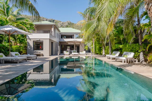 K - Pool at Villa Villa K in Anse des Cayes - St. Barth Villa Rental