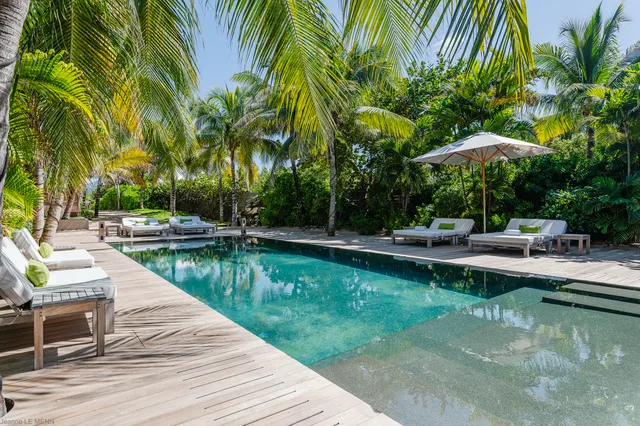 pool at Villa Villa K in St Barts - St. Barth Villa Rental