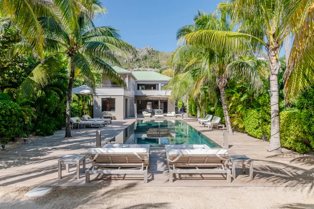 pool at Villa Villa K in St Barts - St. Barts Villa Rental