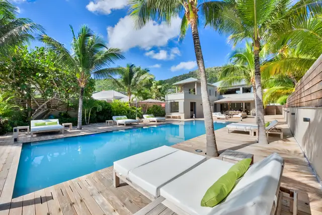 Poolside Caribbean retreat at Villa Villa K in St Barts - St. Barth Villa Rental