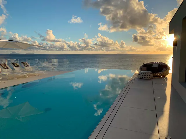 Pool at Villa Vitti in St Barts - St. Barts Villa Rental
