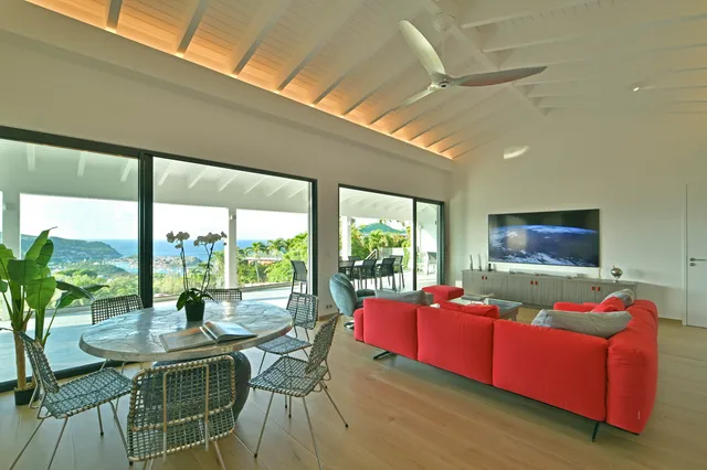 living at Villa Voyage in St Barts - St. Barts Villa Rental