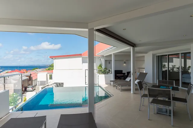 pool at Villa Wastra in St Barts - St. Barts Villa Rental