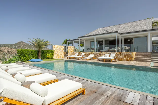 pool at Villa Wine Note in St Barts - St Barts luxury vacation rental