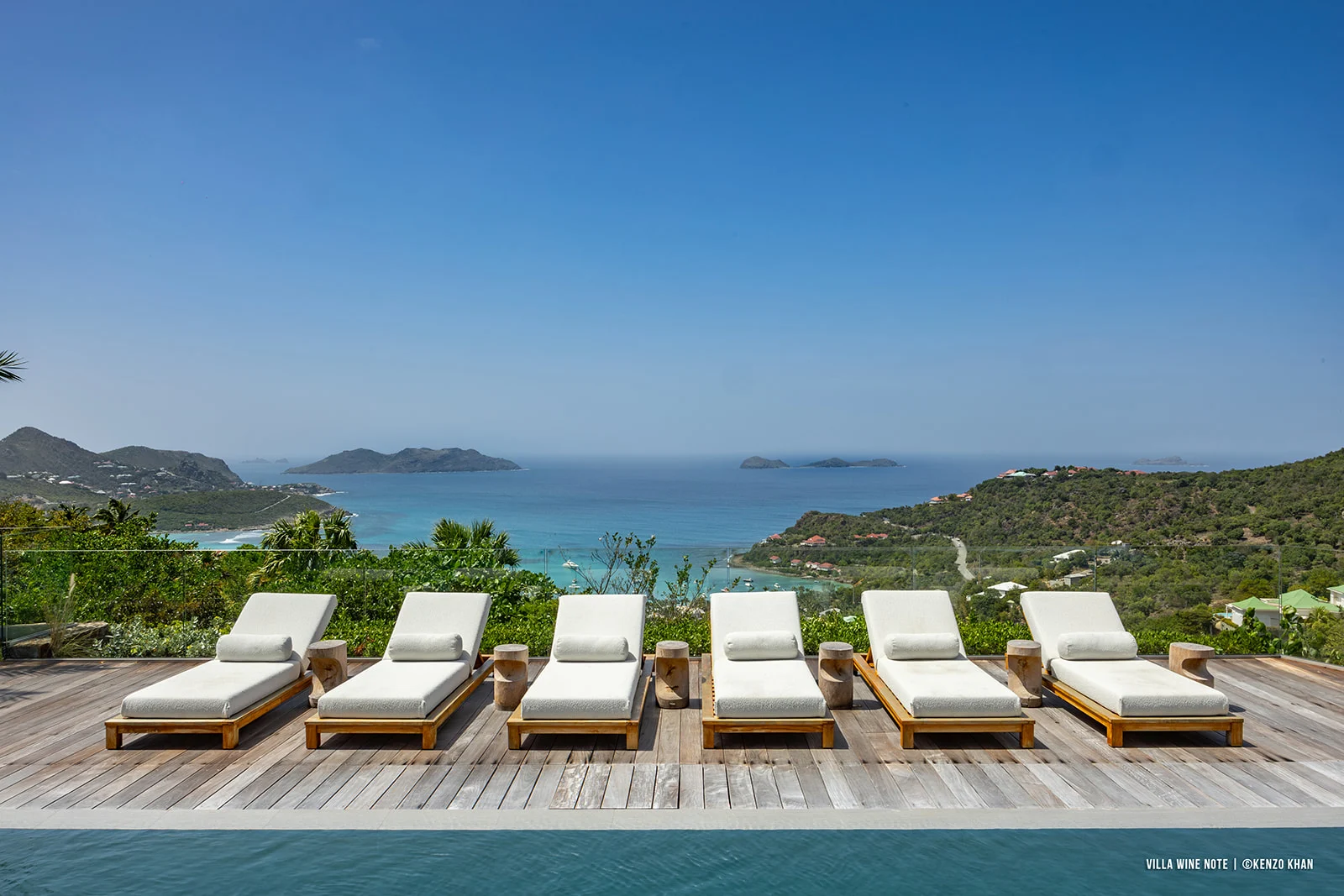 pool at Villa Wine Note in St Barts - St Barts luxury vacation rental