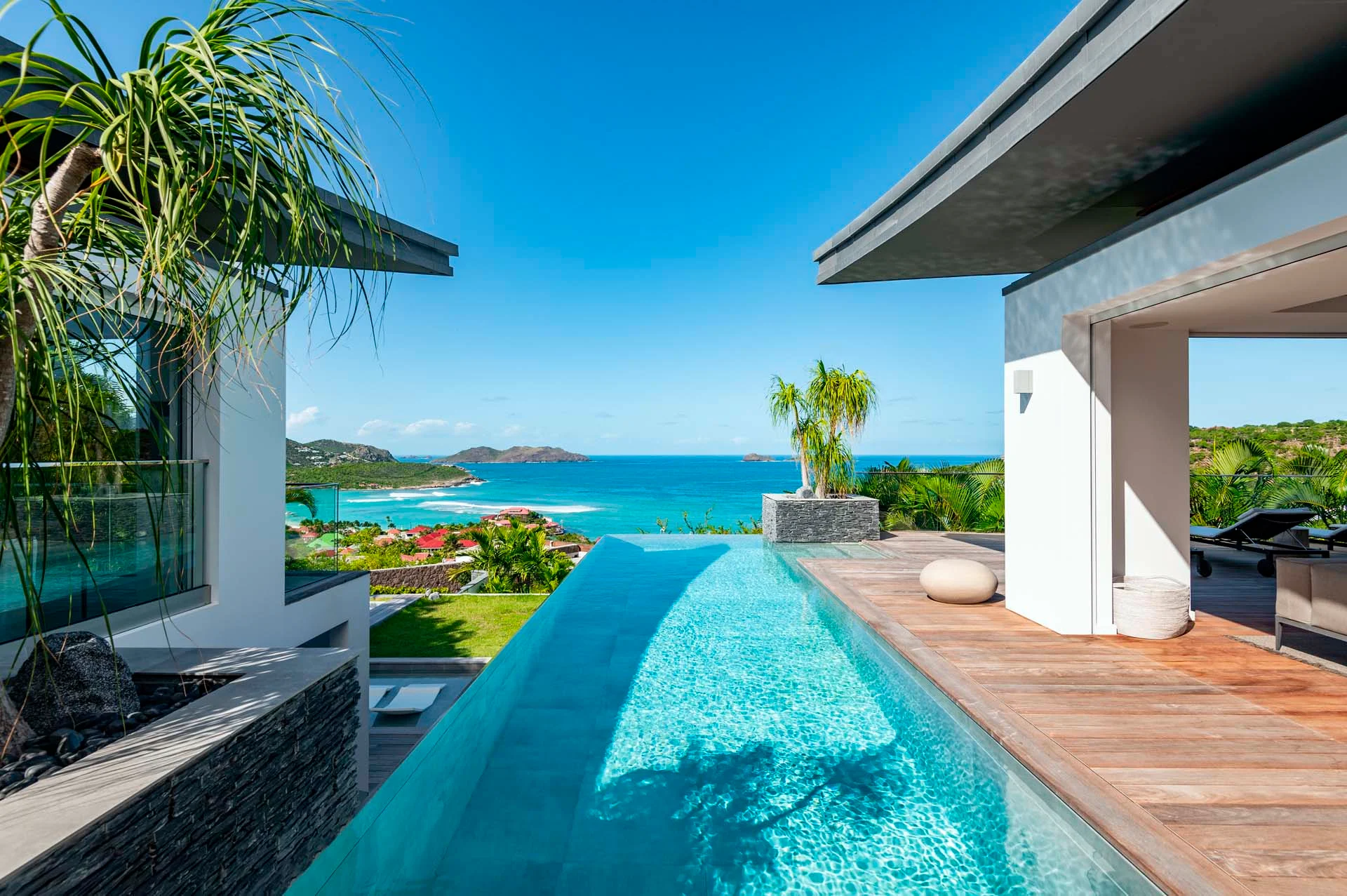 Pool at Villa Wings in St Barts - St Barts luxury vacation rental