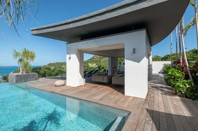 pool at Villa Wings in St Barts - St Barts luxury vacation rental