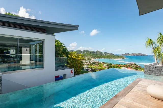 pool at Villa Wings in St Barts - St. Barts Villa Rental