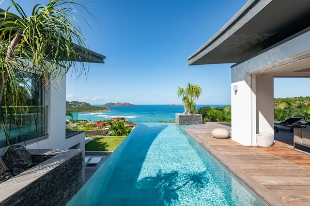 pool at Villa Wings in St Barts - St Barts luxury vacation rental