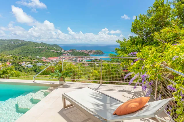 Terrace at Villa Wish in St Barts - St. Barth Villa Rental