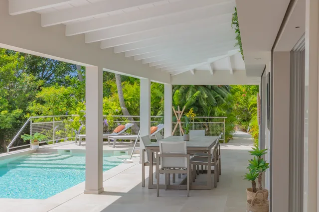 pool at Villa Wish in St Barts - St. Barts Villa Rental