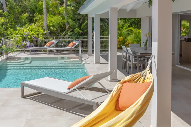 pool at Villa Wish in St Barts - St. Barth Villa Rental