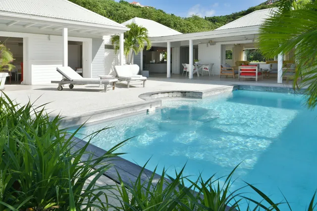 pool at Villa Ylang Ylang in St Barts - St. Barth Villa Rental