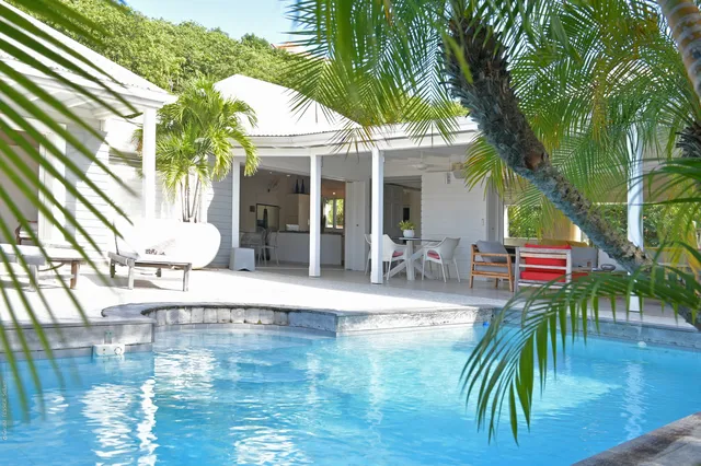 pool at Villa Ylang Ylang in St Barts - St. Barts Villa Rental